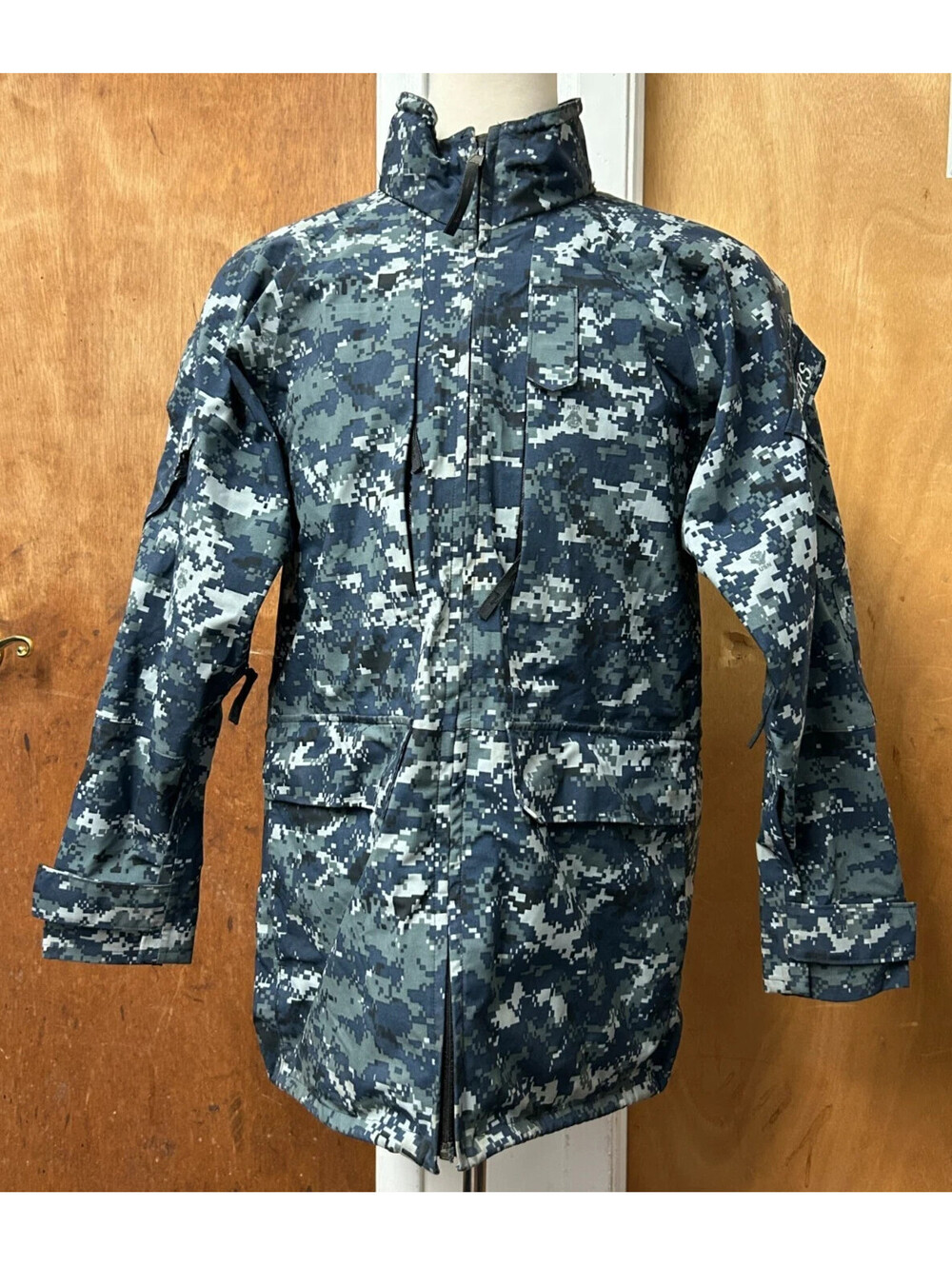 Navy Men's Medium X-Long Coat